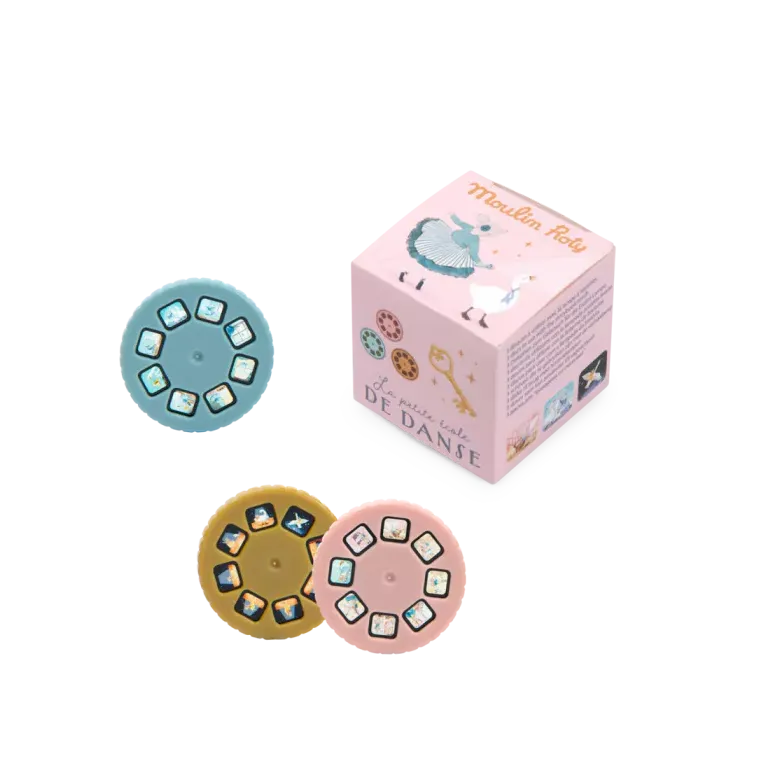 Boîte de 3 disques pour lampe à histoires - La petite école de danse 