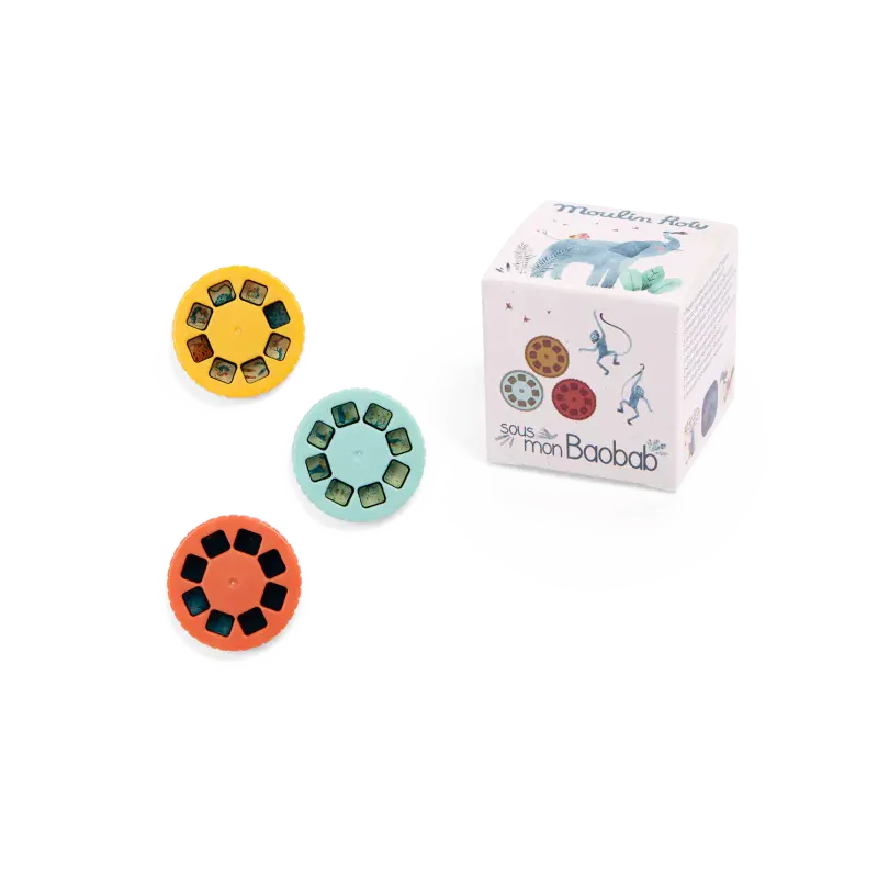 Recharge lampe à histoires - sous mon baobab - Moulin Roty 