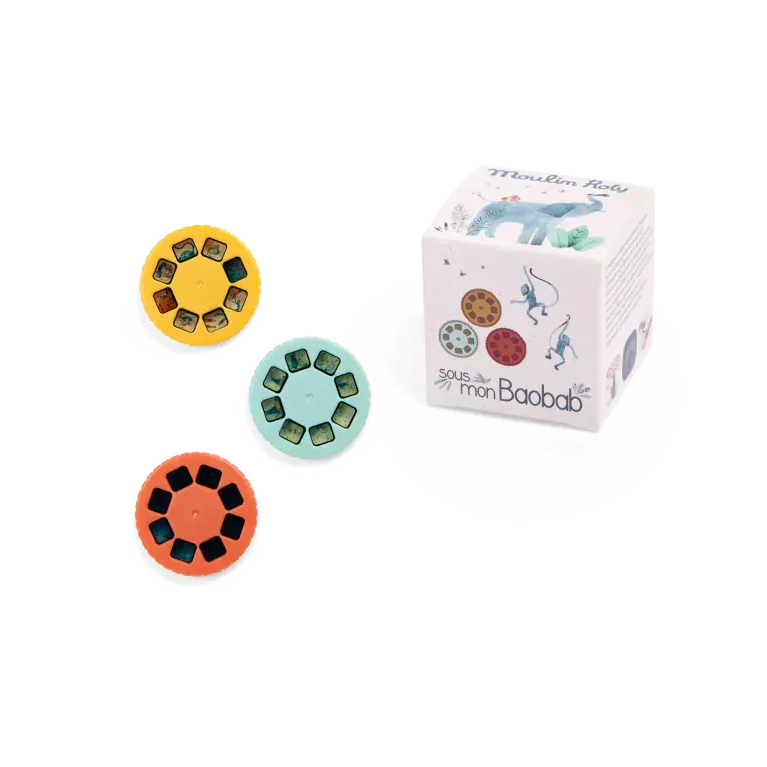 Recharge lampe à histoires - sous mon baobab - Moulin Roty 