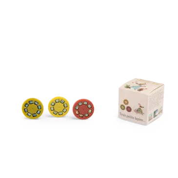 Recharge lampe à histoires - trois petits lapins - Moulin Roty 