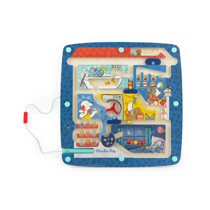 Labyrinthe magnétique - Puce et Pilou