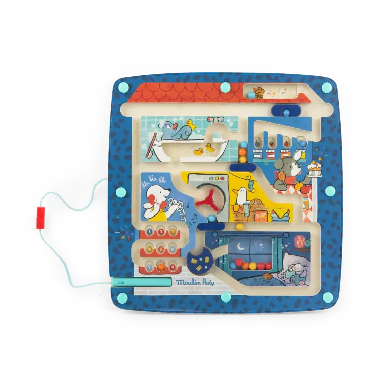 Labyrinthe magnétique - Puce et Pilou