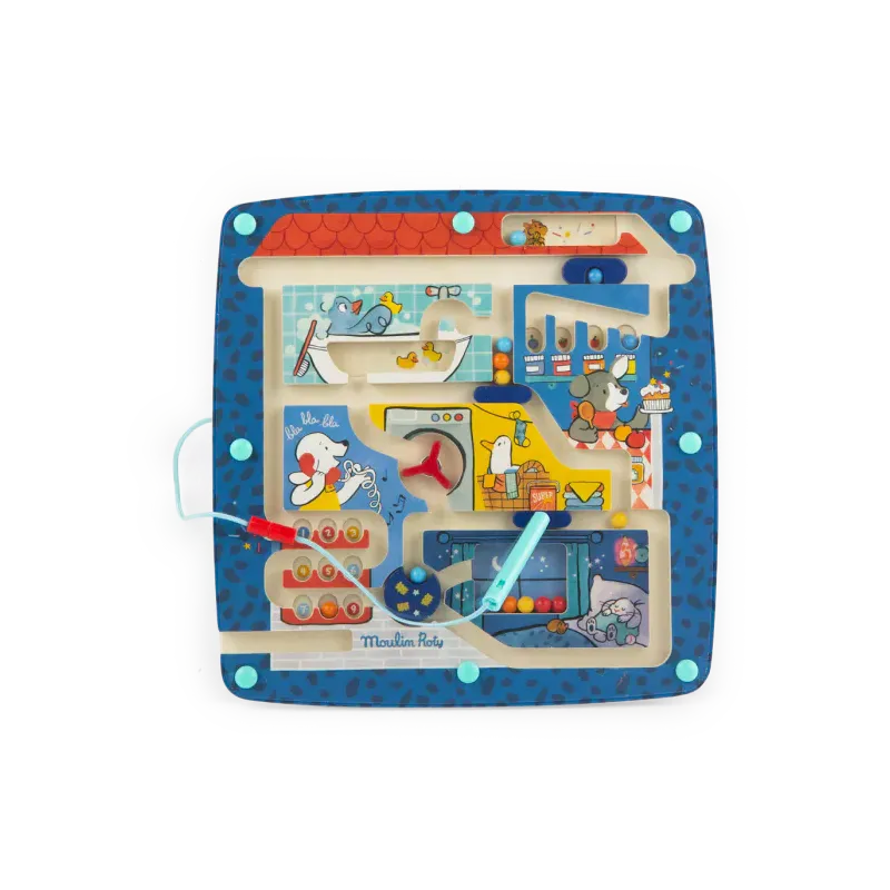 Labyrinthe magnétique - Puce et Pilou