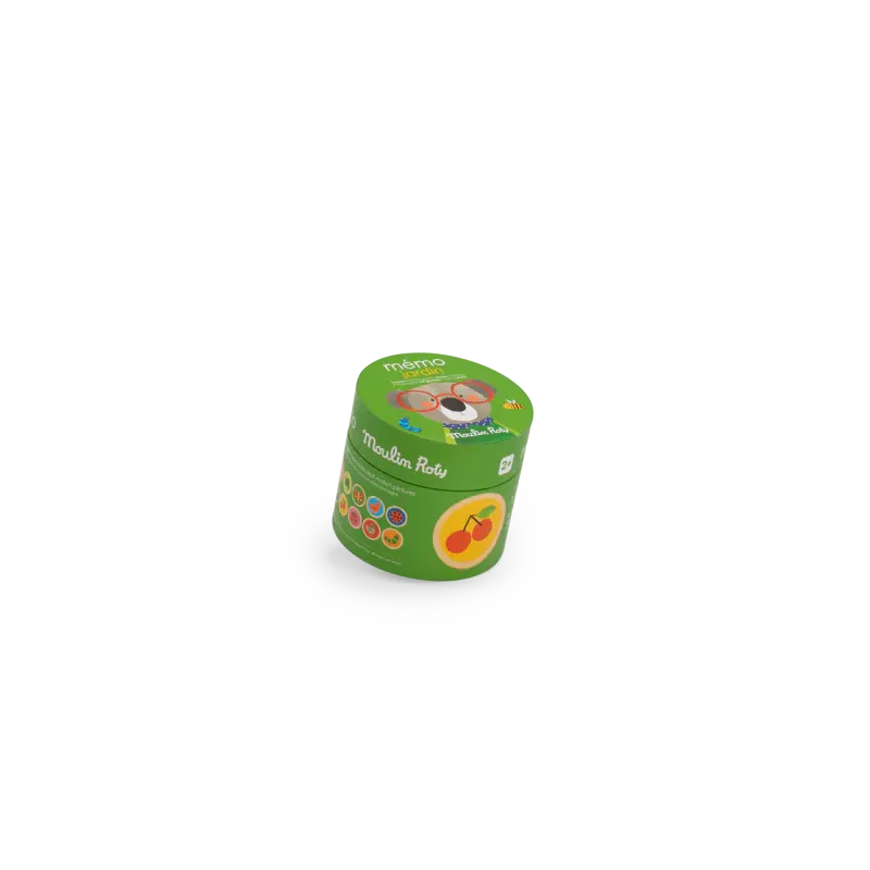 Jeu mémo Jardin en bois - 2 ans