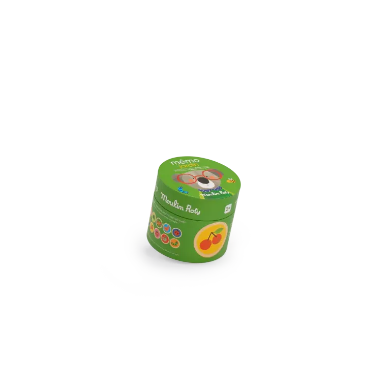 Jeu mémo Jardin en bois - 2 ans