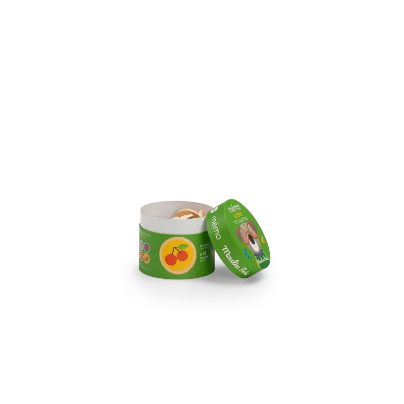 Jeu mémo Jardin en bois - 2 ans