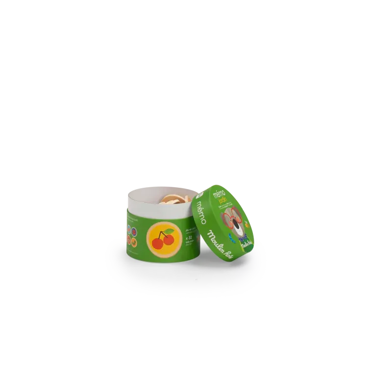 Jeu mémo Jardin en bois - 2 ans