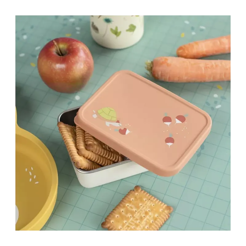 Boîte à gouter -Trois petits lapins