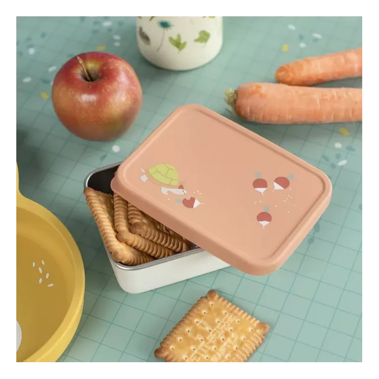 Boîte à gouter -Trois petits lapins