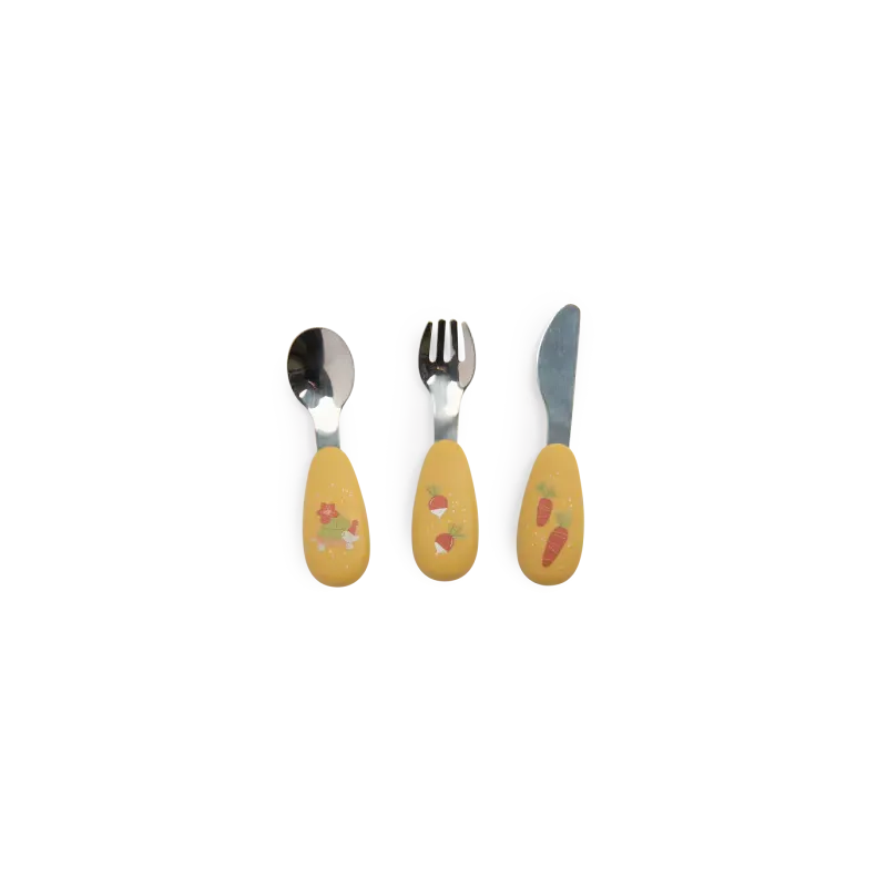Set de couverts - Les trois petits lapins 