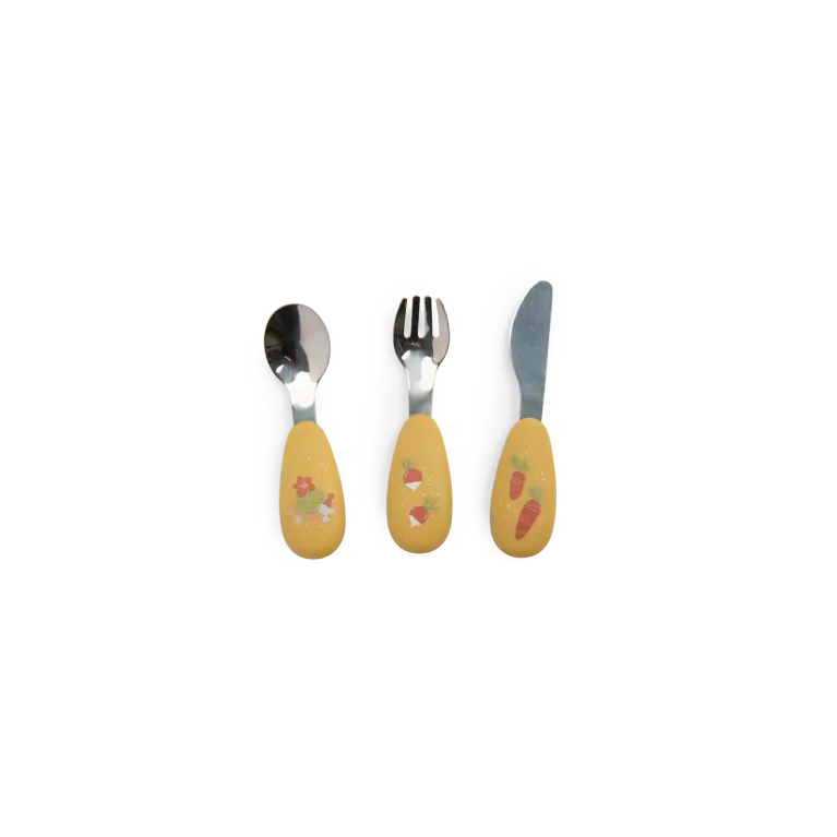 Set de couverts - Les trois petits lapins 