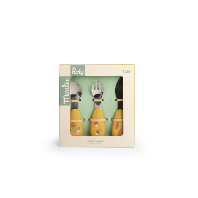 Set de couverts - Les trois petits lapins 