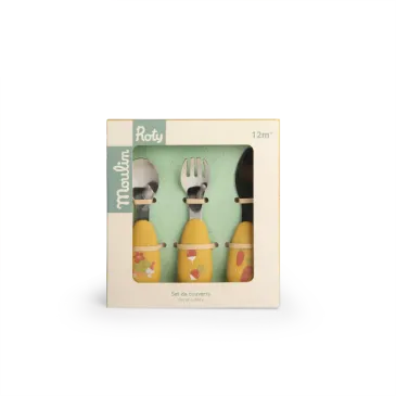 Set de couverts - Les trois petits lapins 