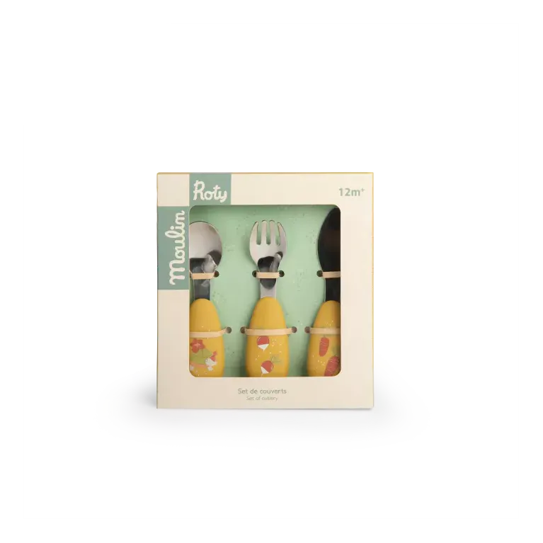 Set de couverts - Les trois petits lapins 