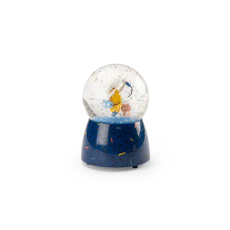 Boule à neige musicale - Puce et Pilou