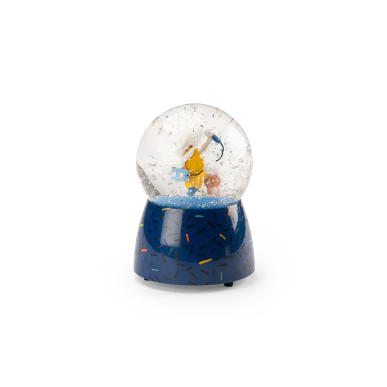 Boule à neige musicale - Puce et Pilou