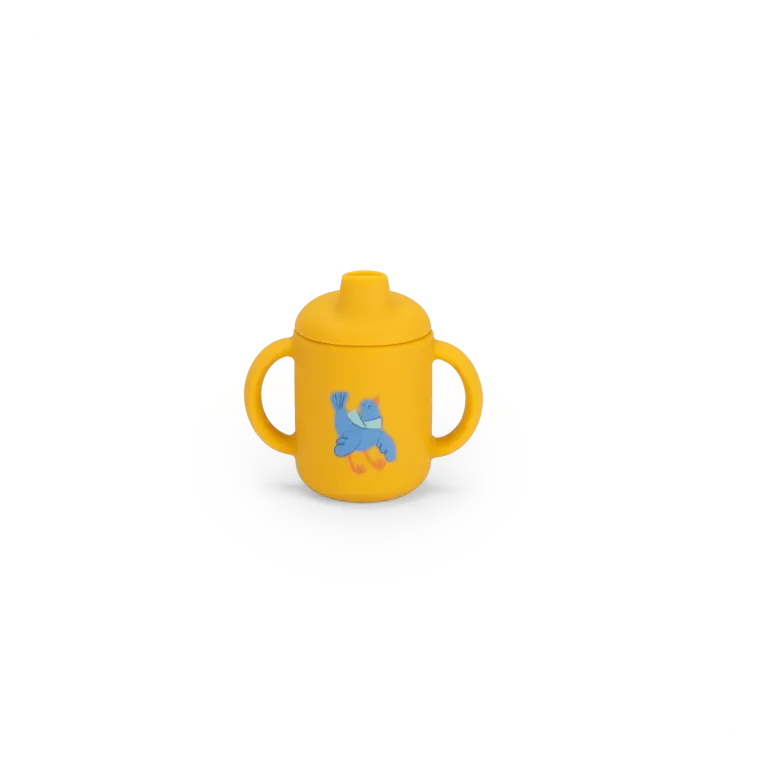 Set vaisselle silicone - Puce et Pilou 