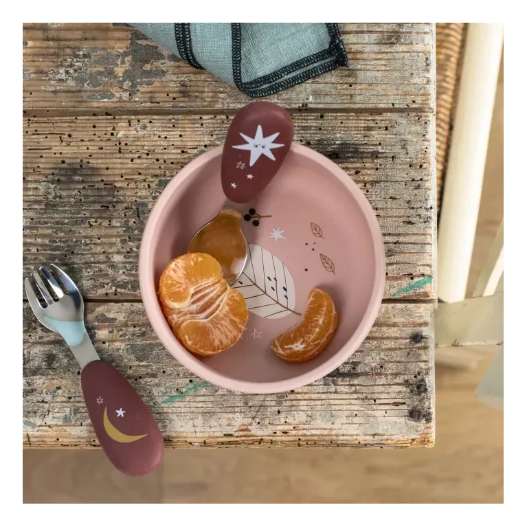 Set vaisselle silicone - Après la pluie 