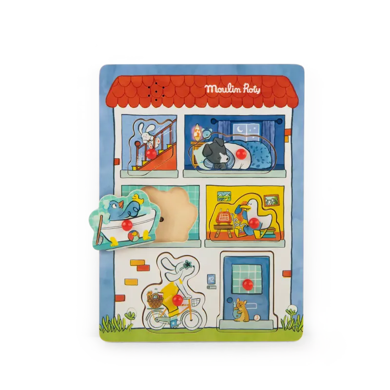 Puzzle sonore - Puce et Pilou