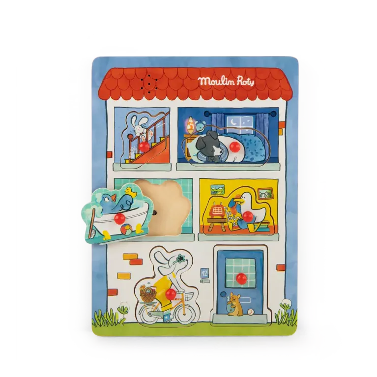 Puzzle sonore - Puce et Pilou