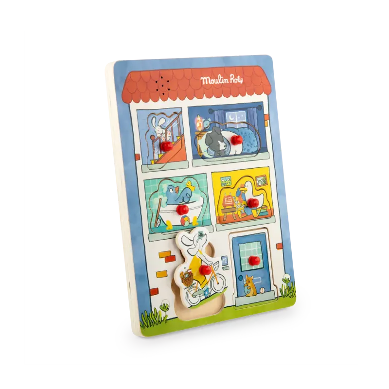 Puzzle sonore - Puce et Pilou