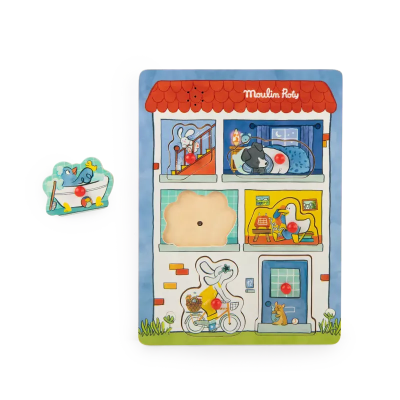 Puzzle sonore - Puce et Pilou