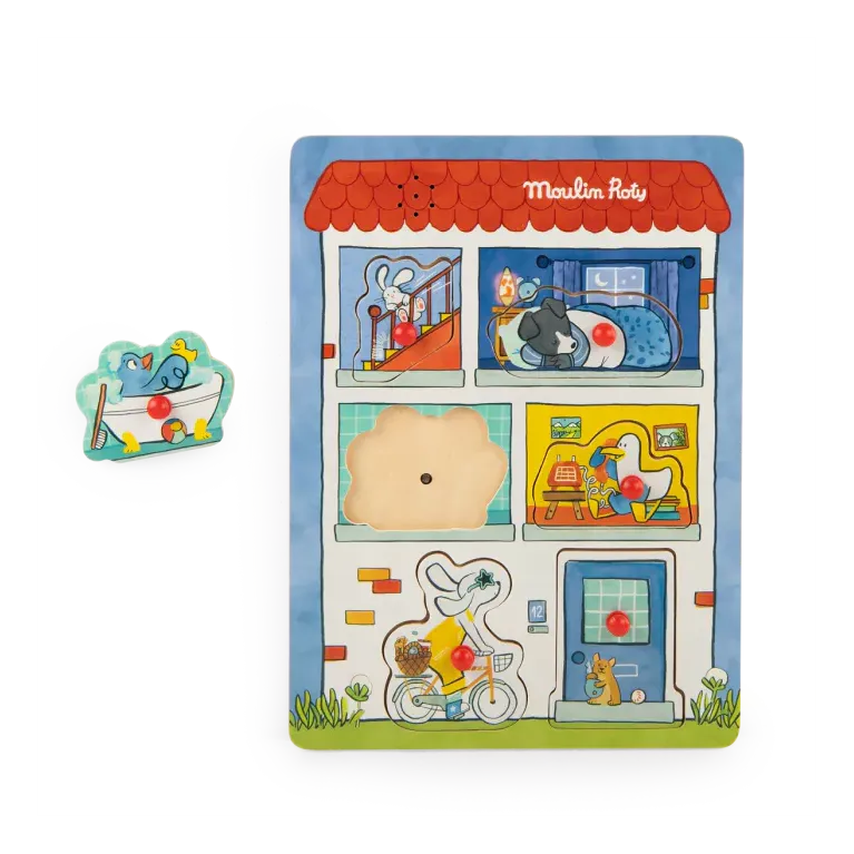 Puzzle sonore - Puce et Pilou