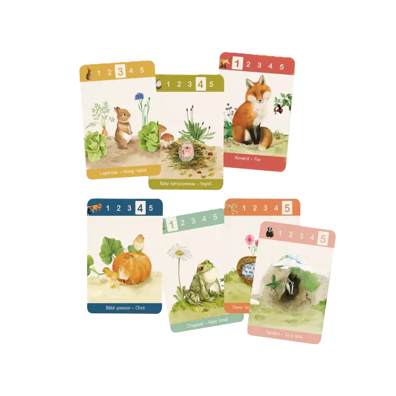 Jeu des 7 familles - Le jardin 