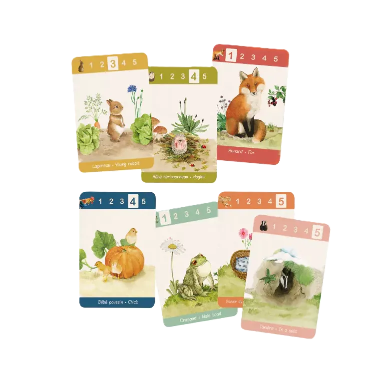 Jeu des 7 familles - Le jardin 