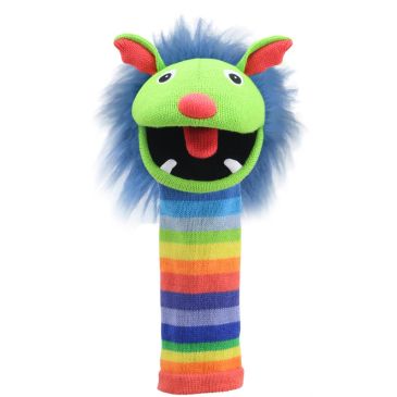 Marionnette chaussette Rainbow 38 cm