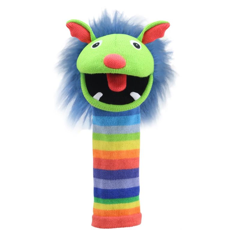 Marionnette chaussette Rainbow 38 cm