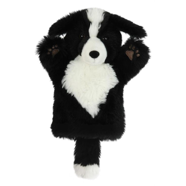 Marionnette Chien border collie
