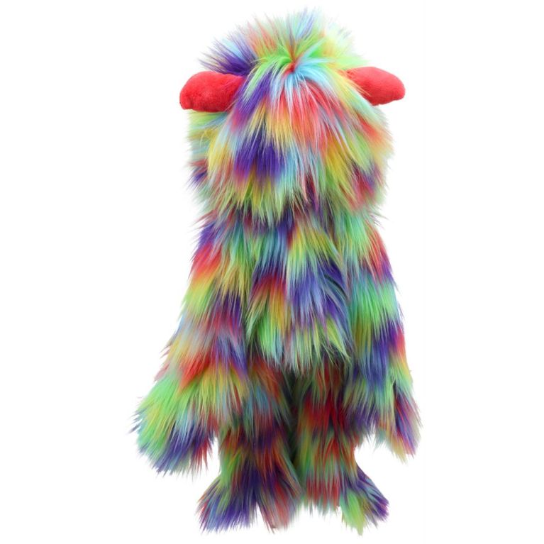 Marionnette monstre multicolore 66cm