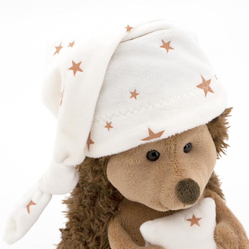 Peluche - Hérisson avec bonnet de sommeil 