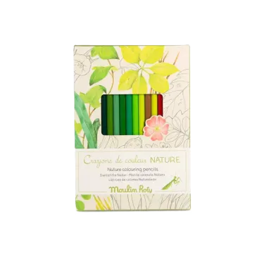 Crayons de couleurs - Nature - Botaniste