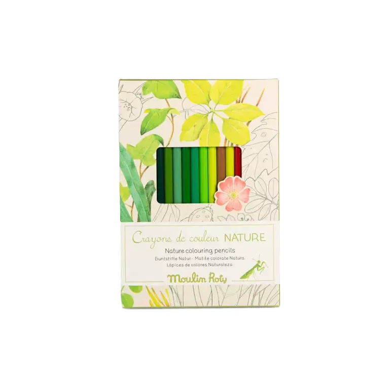 Crayons de couleurs - Nature - Botaniste