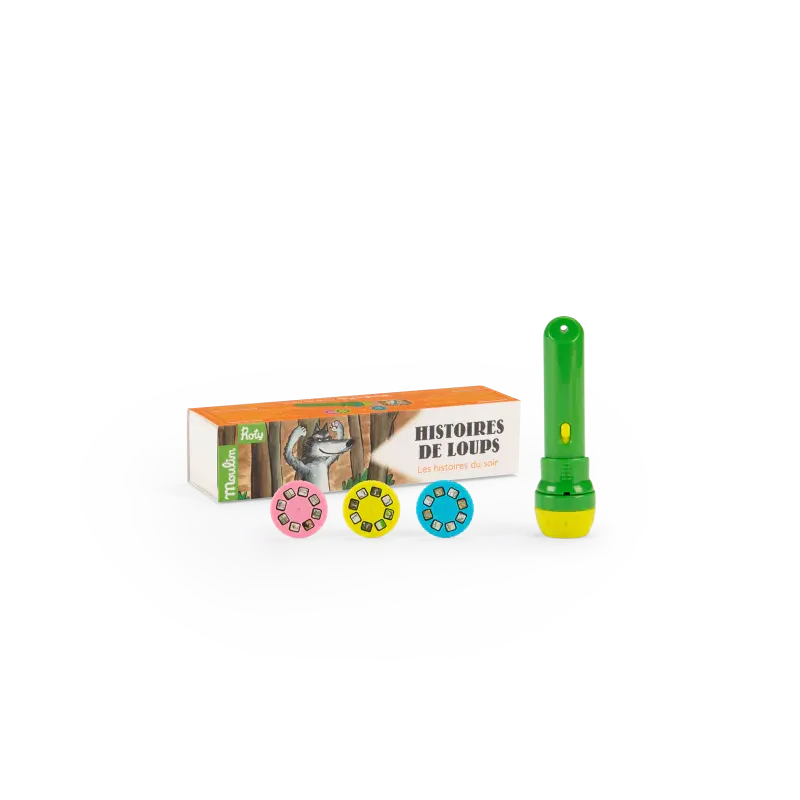 Lampe à histoires - Histoires de loups 