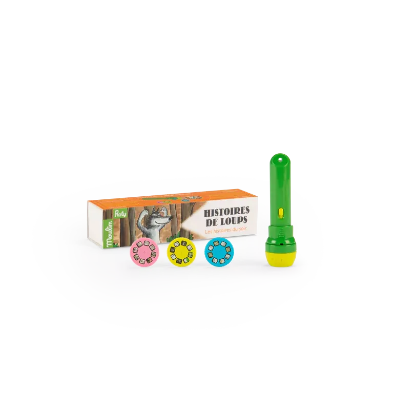 Lampe à histoires - Histoires de loups 