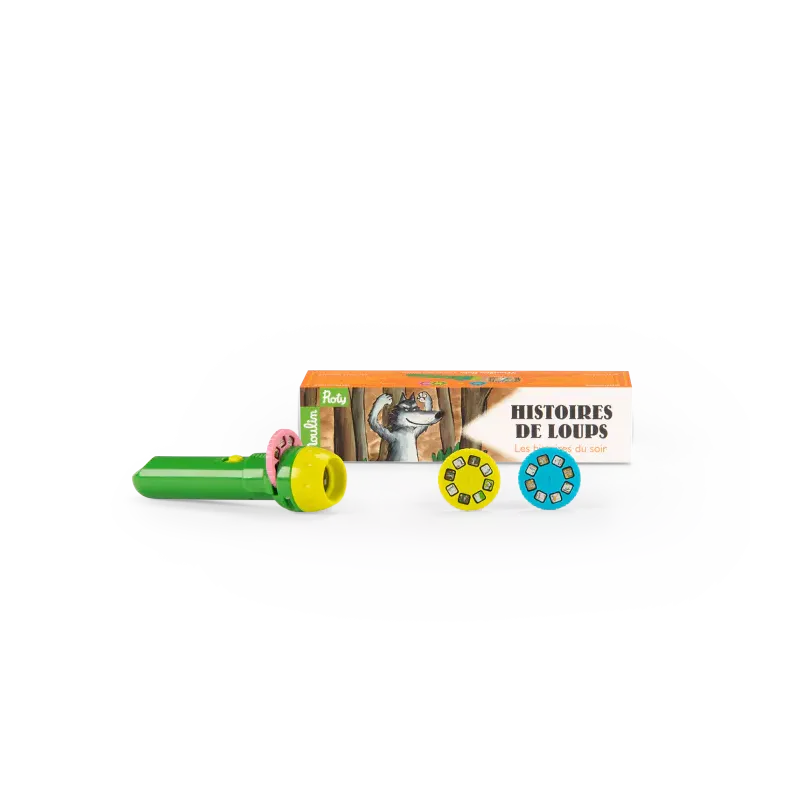 Lampe à histoires - Histoires de loups 