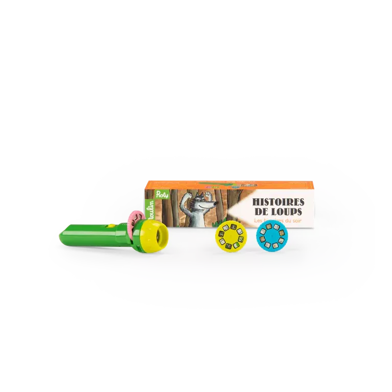 Lampe à histoires - Histoires de loups 