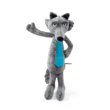 Peluche - Loup géant - L'Ecole des Loisirs