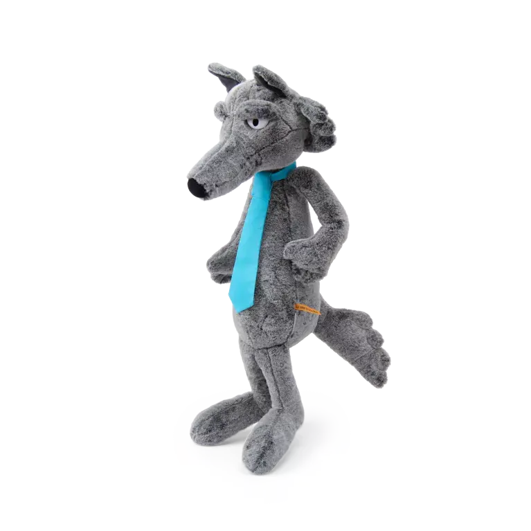 Peluche - Loup géant - L'Ecole des Loisirs