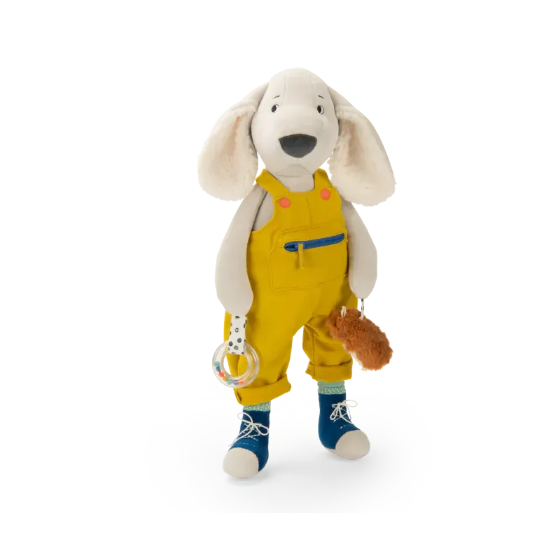 Peluche - Grand chien d'activités - Puce et Pilou 