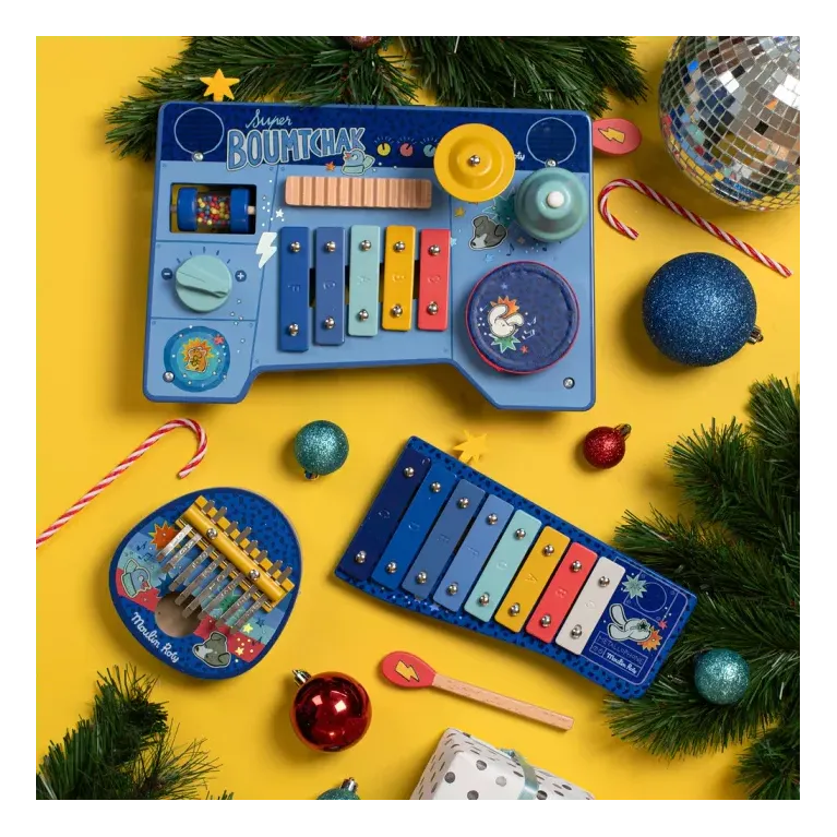 Table multi-activités musicale Puce et Pilou