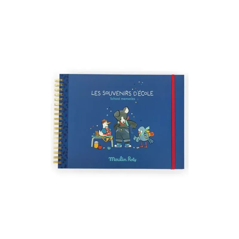 Album souvenirs d'école - puce et pilou