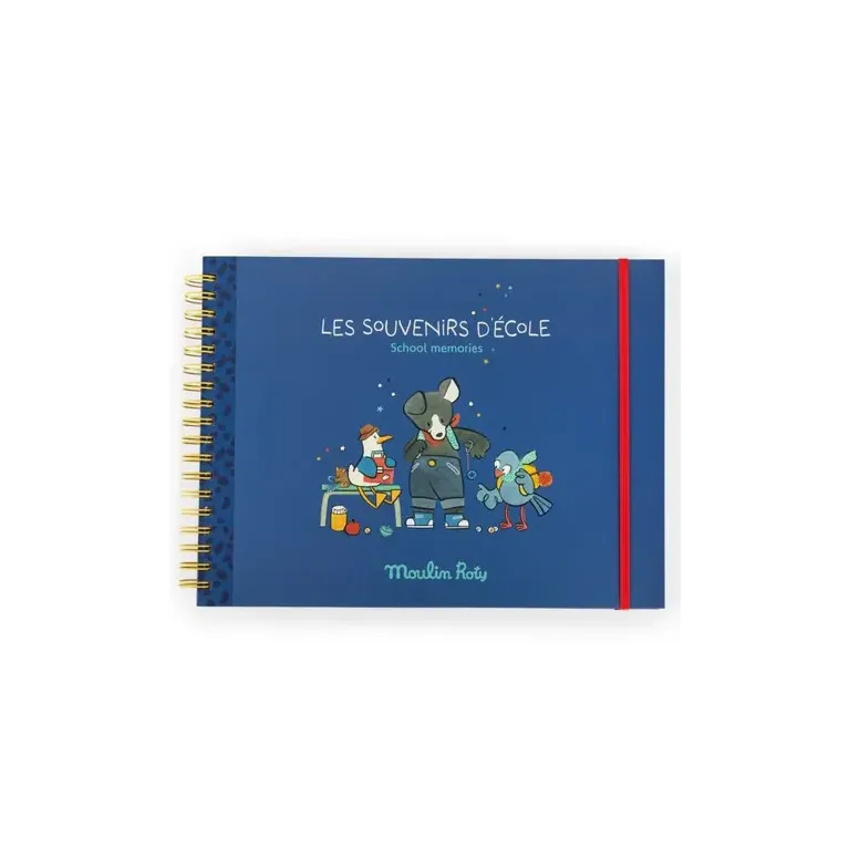 Album souvenirs d'école - puce et pilou