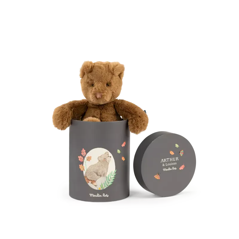 Poupée Ours - Arthur - Dans sa boite 