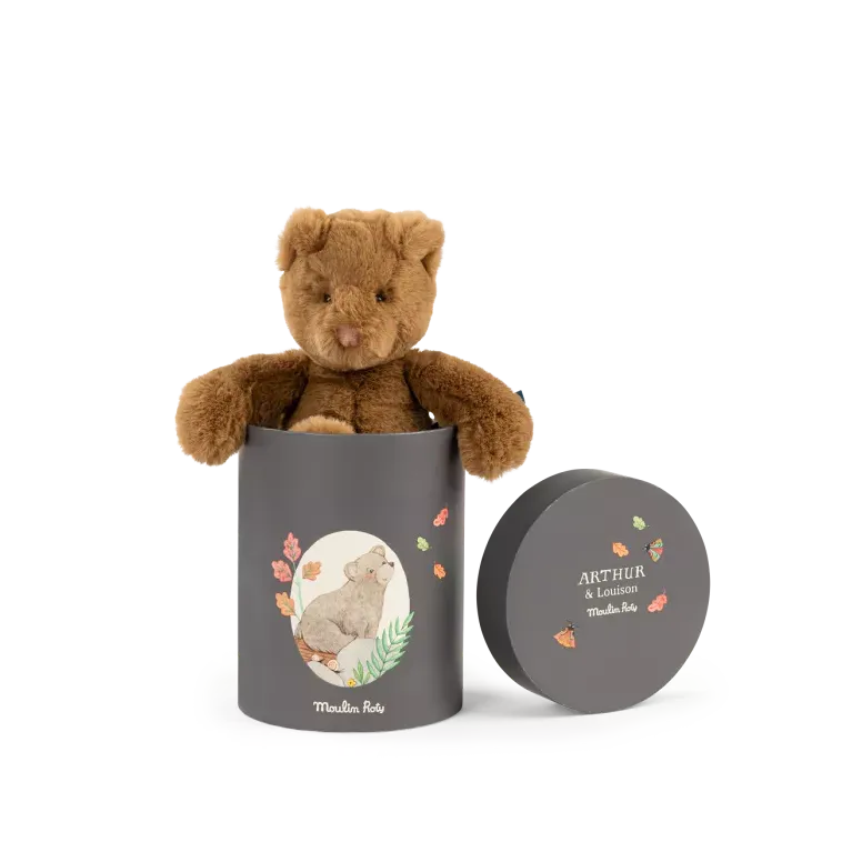 Poupée Ours - Arthur - Dans sa boite 