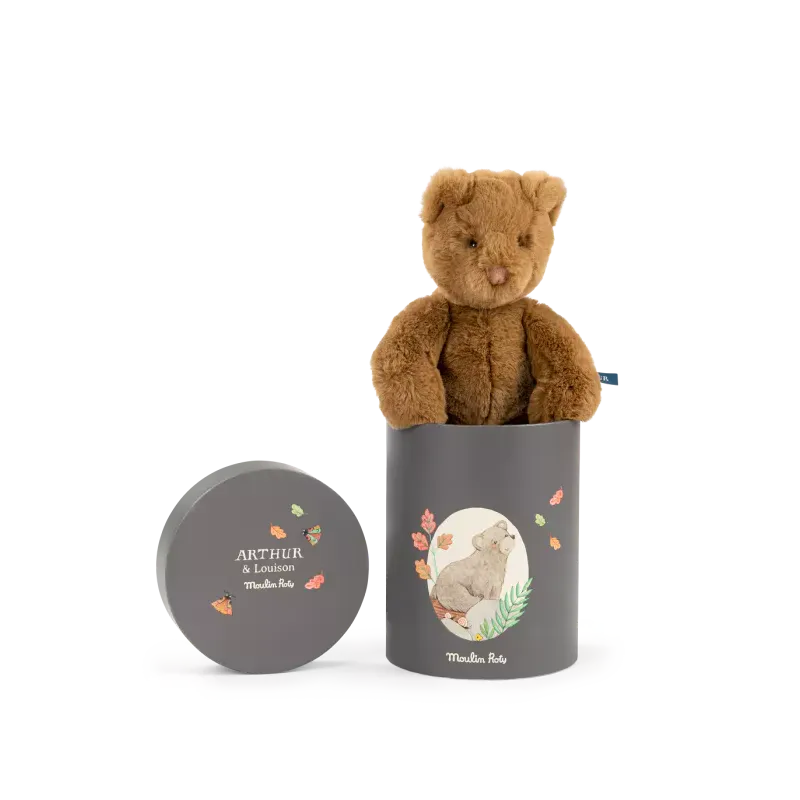 Poupée Ours - Arthur - Dans sa boite 