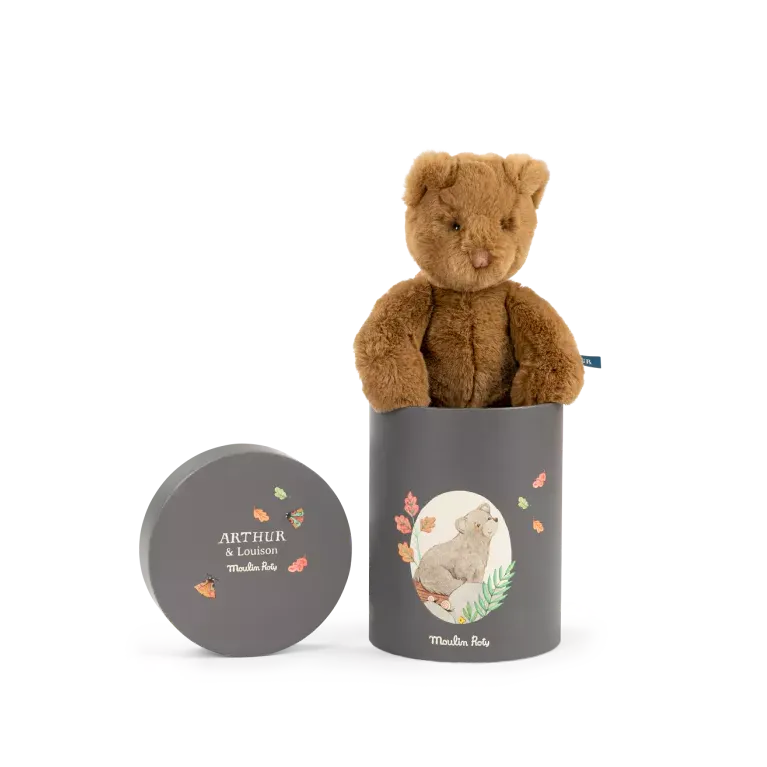 Poupée Ours - Arthur - Dans sa boite 